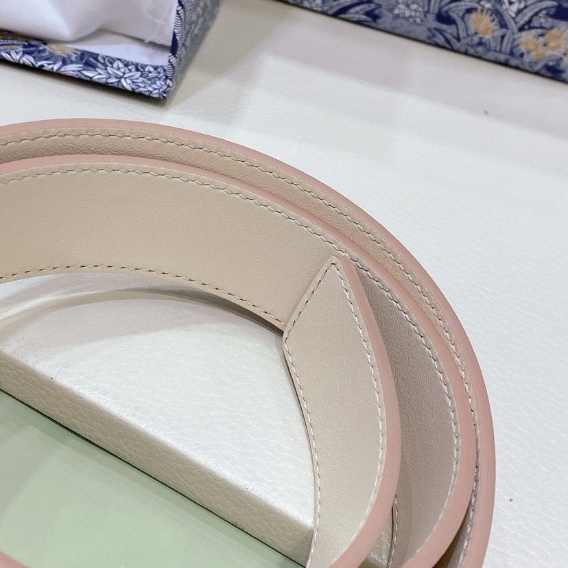 [TOP] Christian Dior Cow Leather Belt