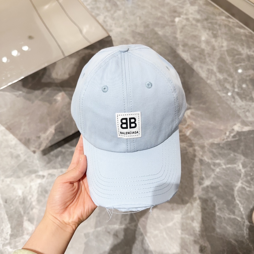 [TOP] BALENCIAGA Minimalist And Fashionable Baseball Cap - 5 Colors