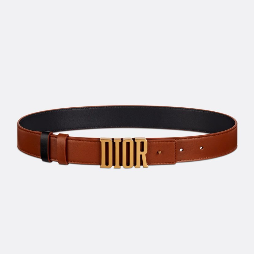 [TOP] Christian Dior Cow Leather Belt