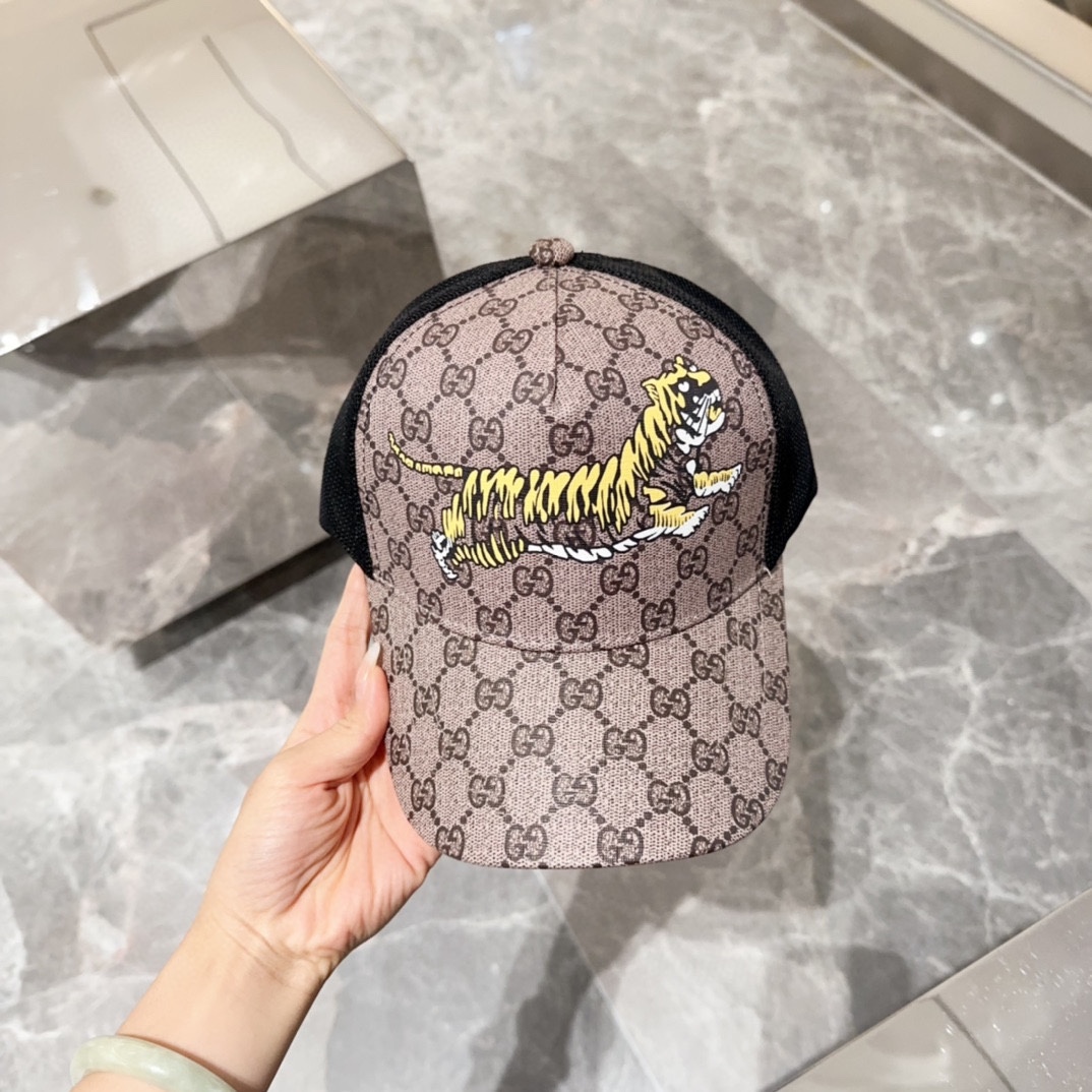 [TOP] GUCCI Classic Baseball Hat - 2 Colors