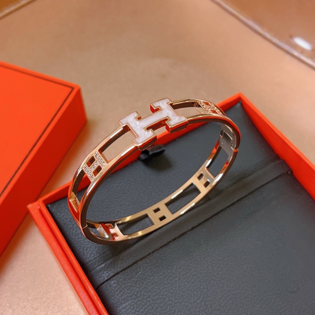 [TOP] HERMES H Bracelet