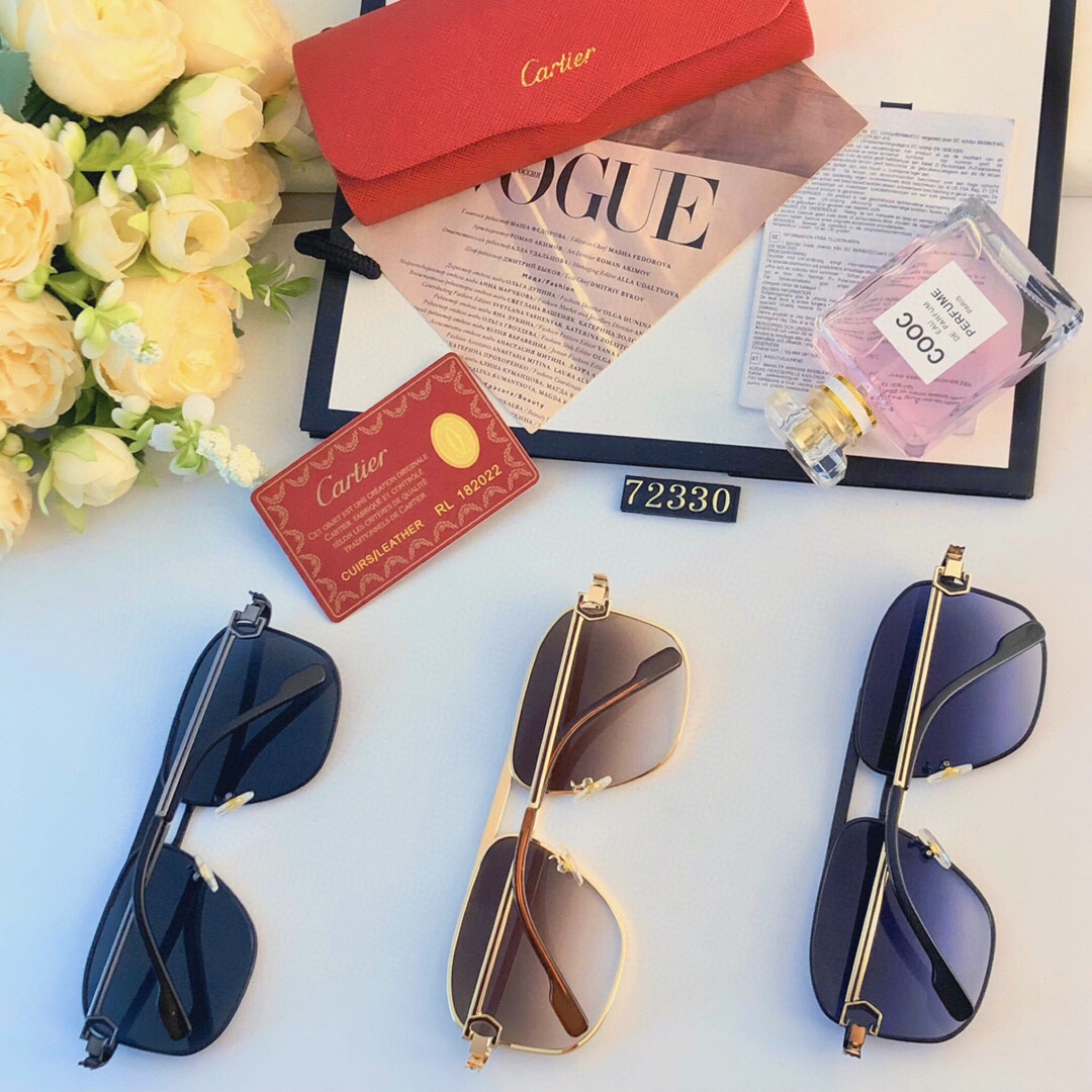 [TOP] Cartier Sunglasses - 3 Color