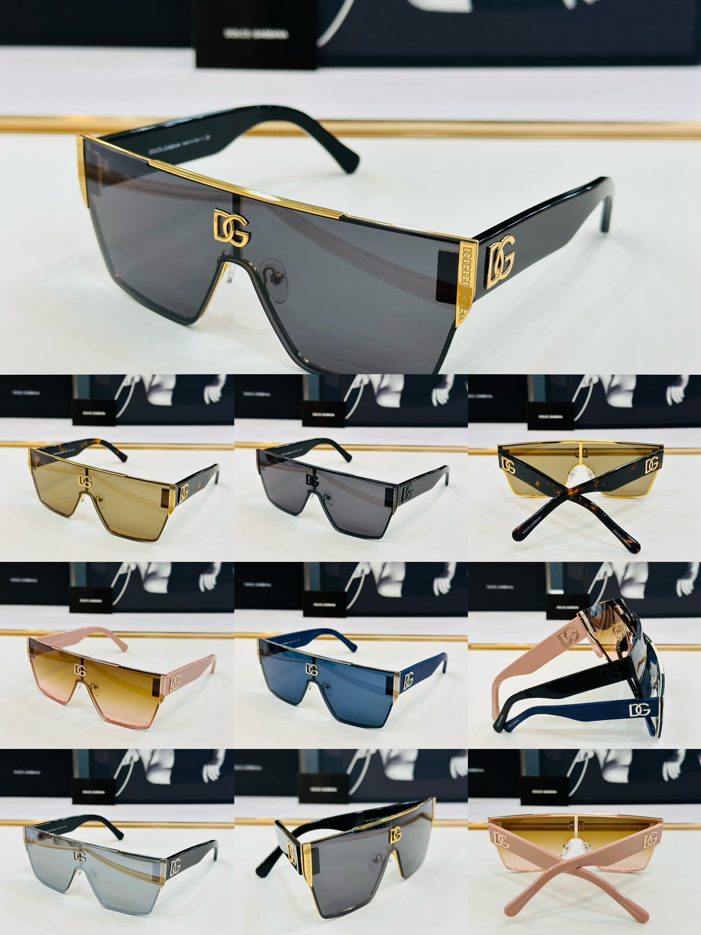 [TOP] Dolce & Gabbana D&G Sunglasses - 6 Color