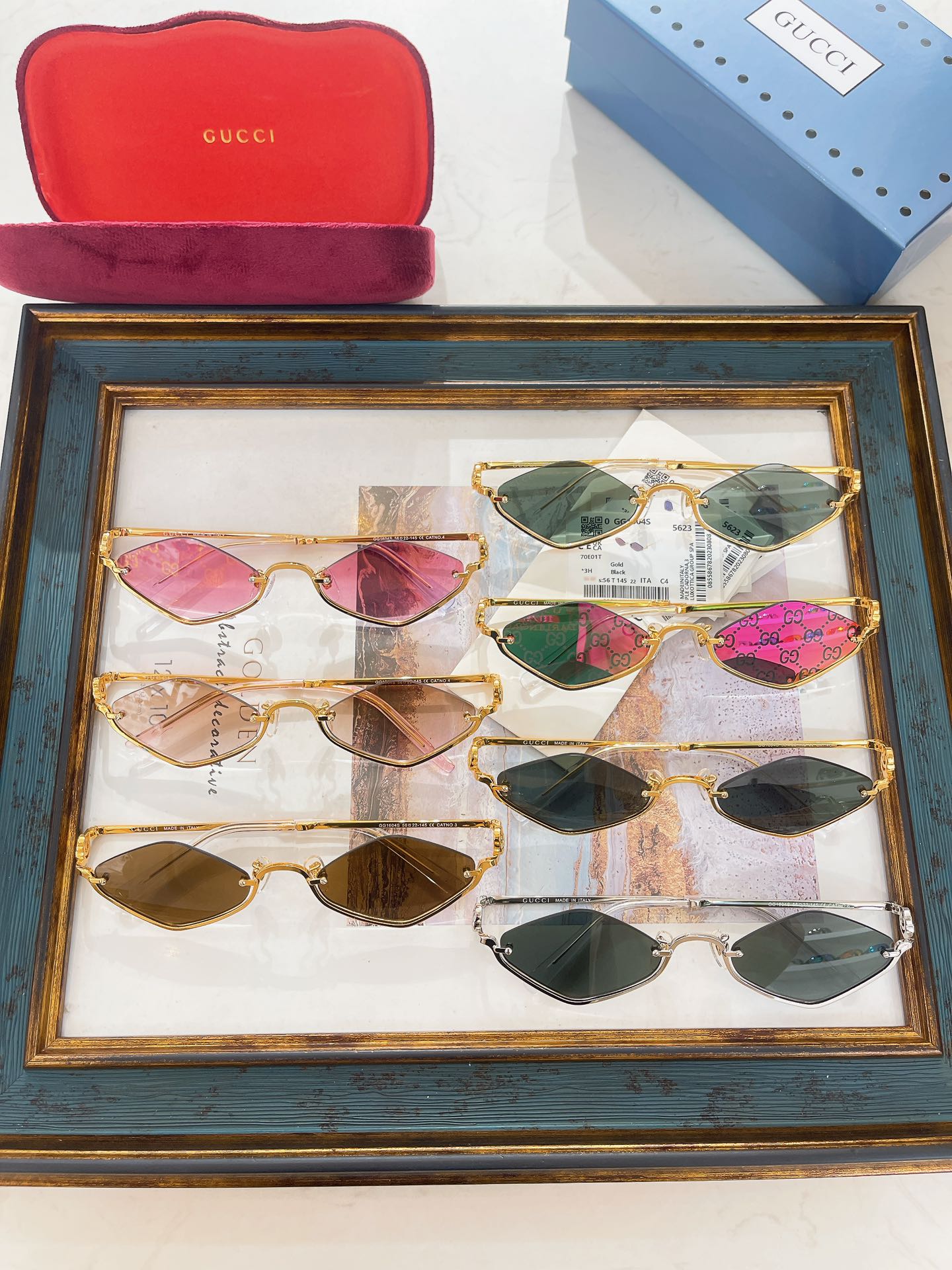 [TOP] Gucci Sunglasses - 7 Color