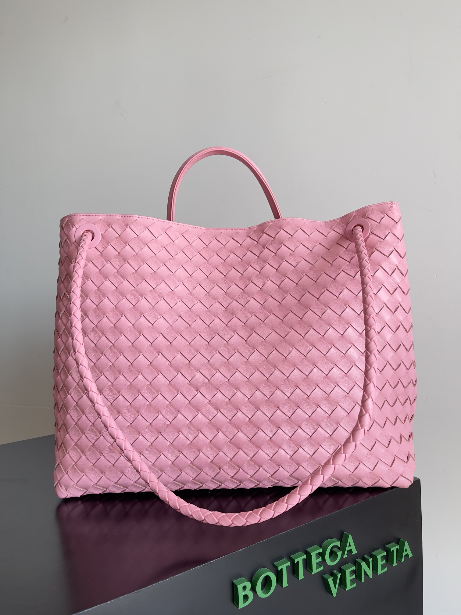 [TOP] Bottega Veneta BV Andiamo Bags - Pink