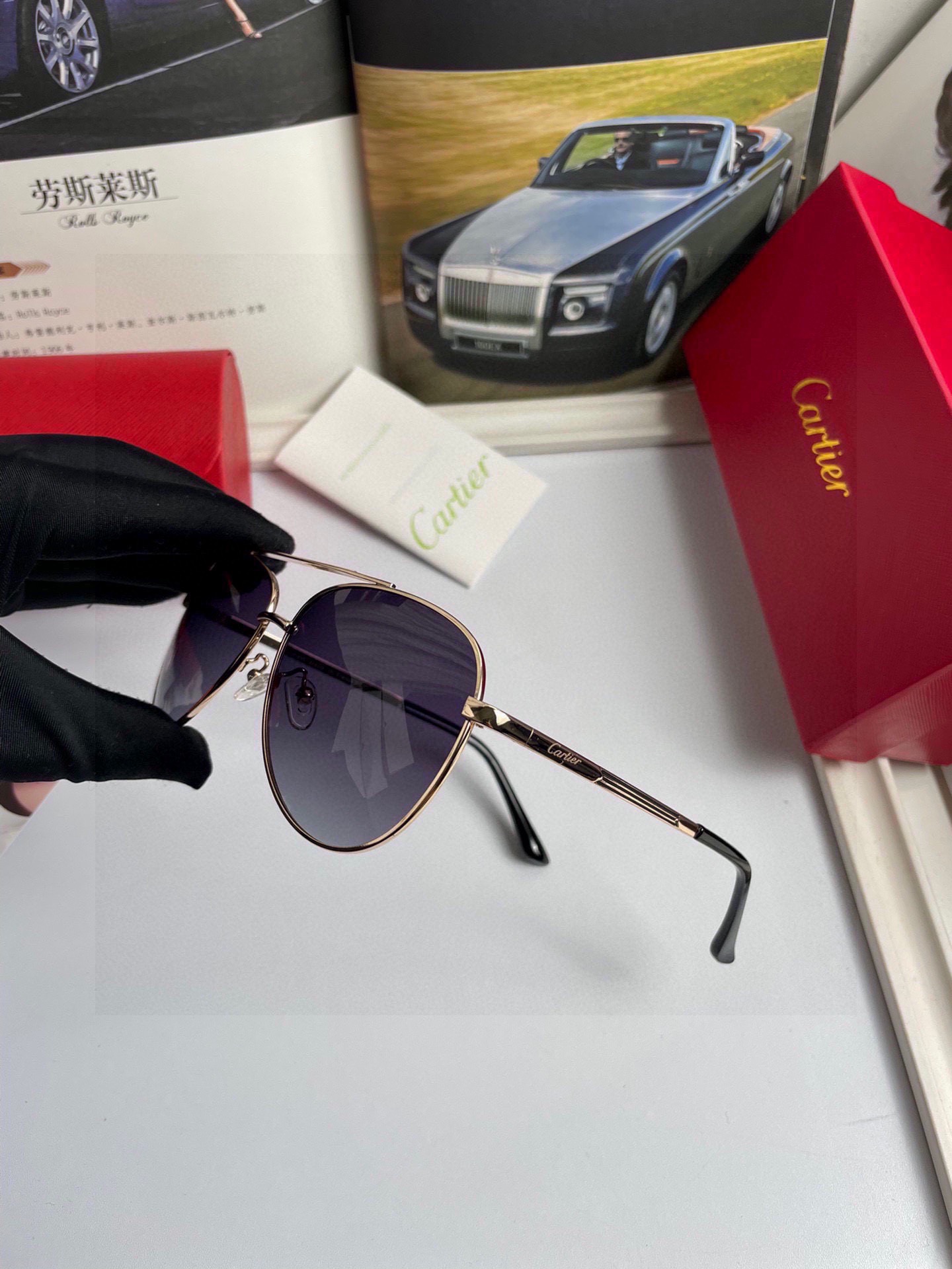 [TOP] Cartier Sunglasses - 4 Color