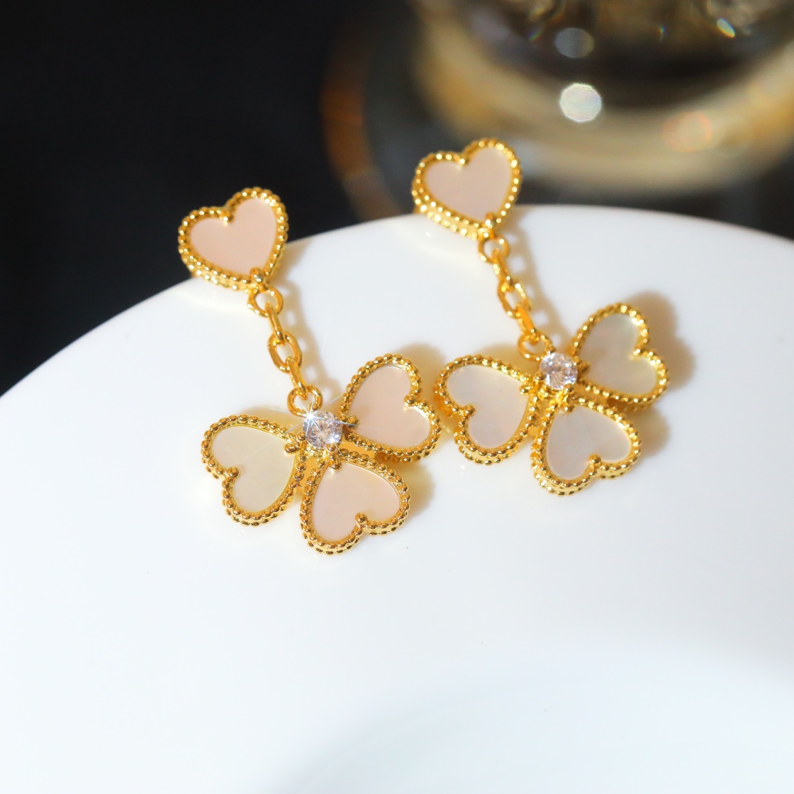 [TOP] Van Cleef & Arpels Sweet Alhambra Earrings-2 Colors