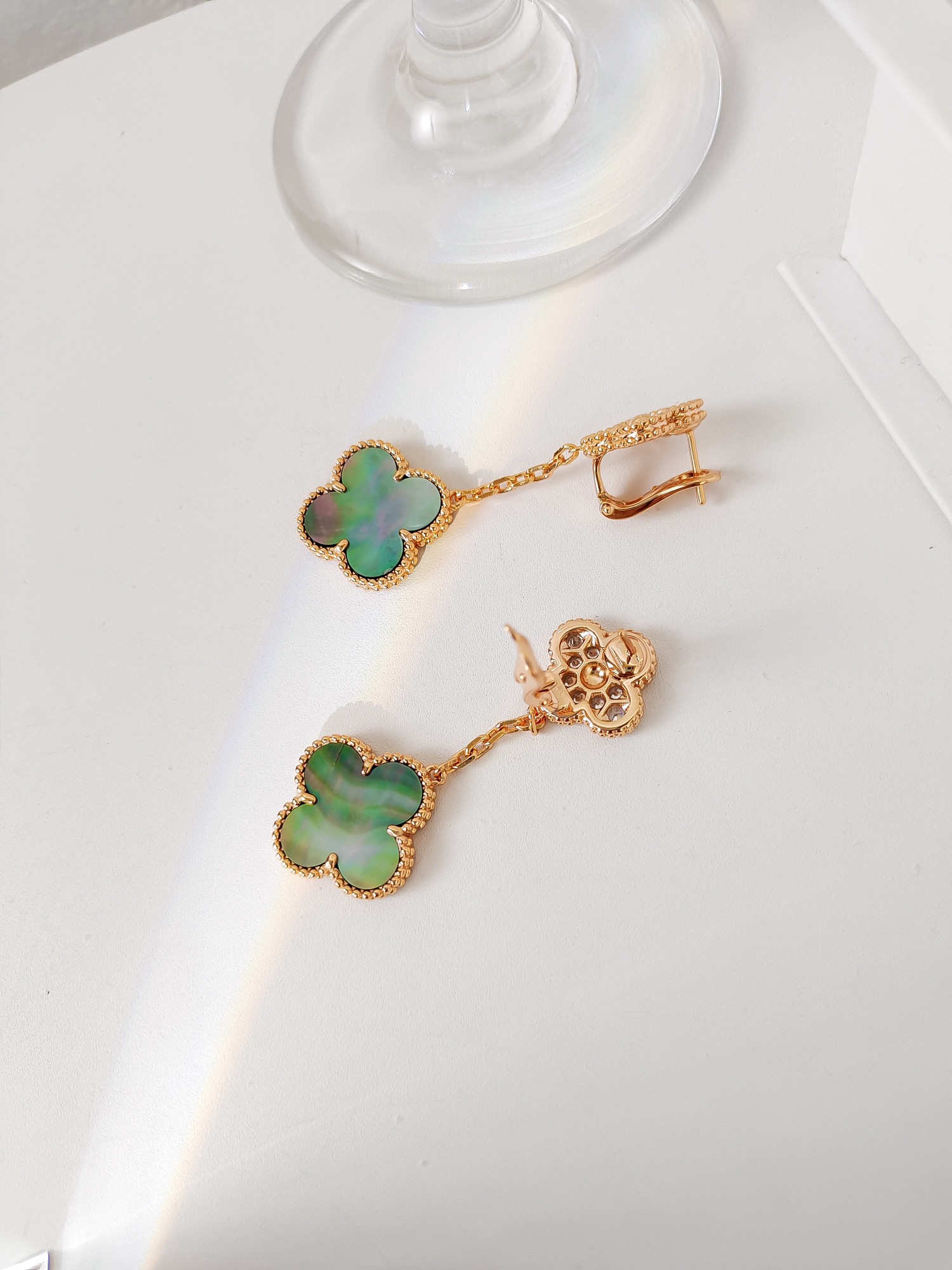 [TOP] Van Cleef & Arpels Earrings-Green