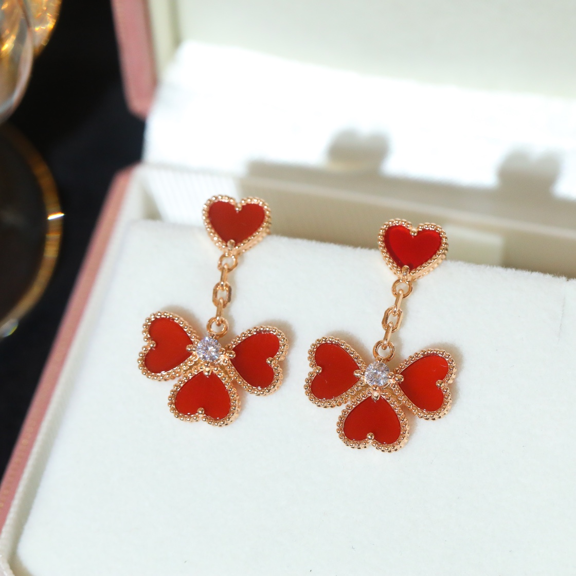 [TOP] Van Cleef & Arpels Sweet Alhambra Earrings-2 Colors