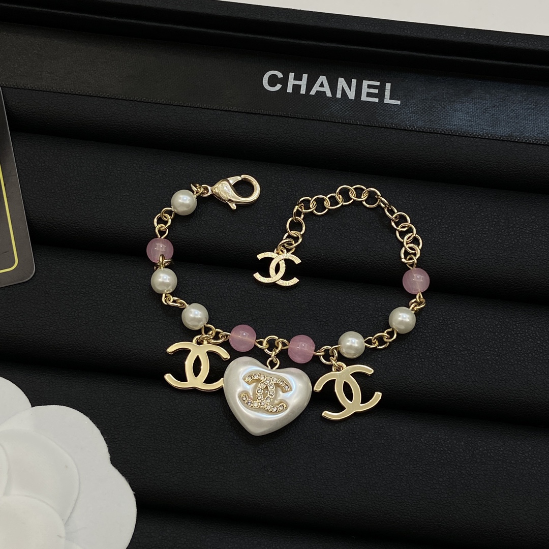 [TOP] CHANEL Colorful CC Bracelet - 2 Colors