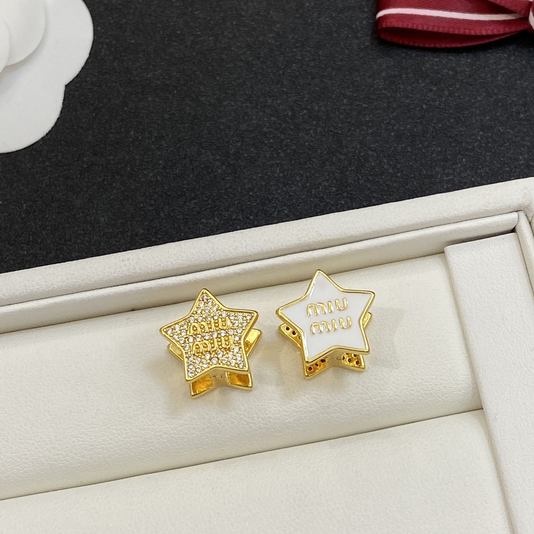 [TOP] Miu Miu Star Earring-4 Colors