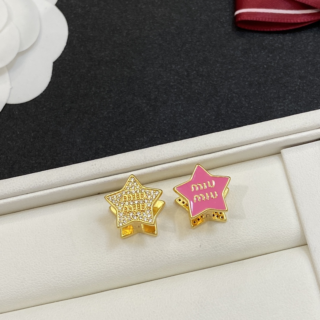 [TOP] Miu Miu Star Earring-4 Colors