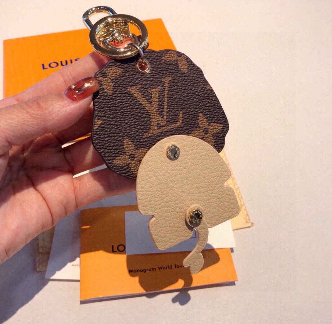 [TOP] Louis Vuitton LV Lion Keychain