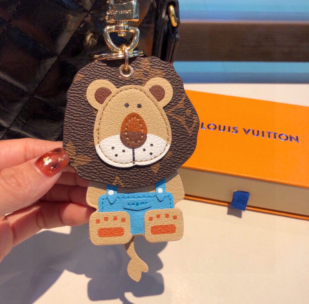 [TOP] Louis Vuitton LV Lion Keychain