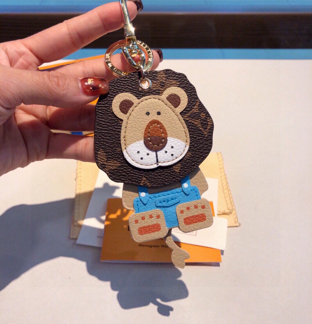 [TOP] Louis Vuitton LV Lion Keychain