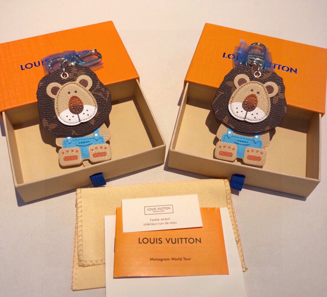 [TOP] Louis Vuitton LV Lion Keychain