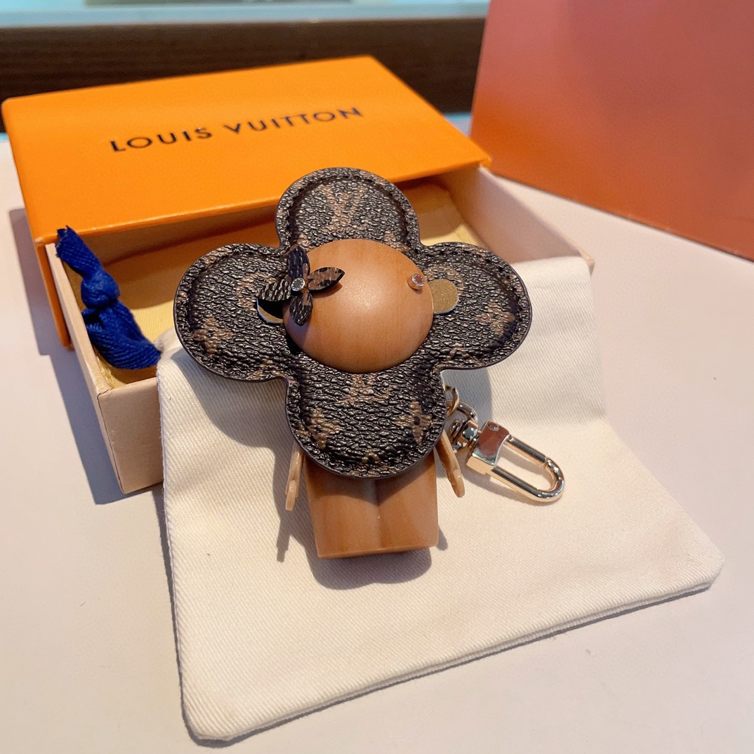 [TOP] Louis Vuitton LV Sunflower Keychain