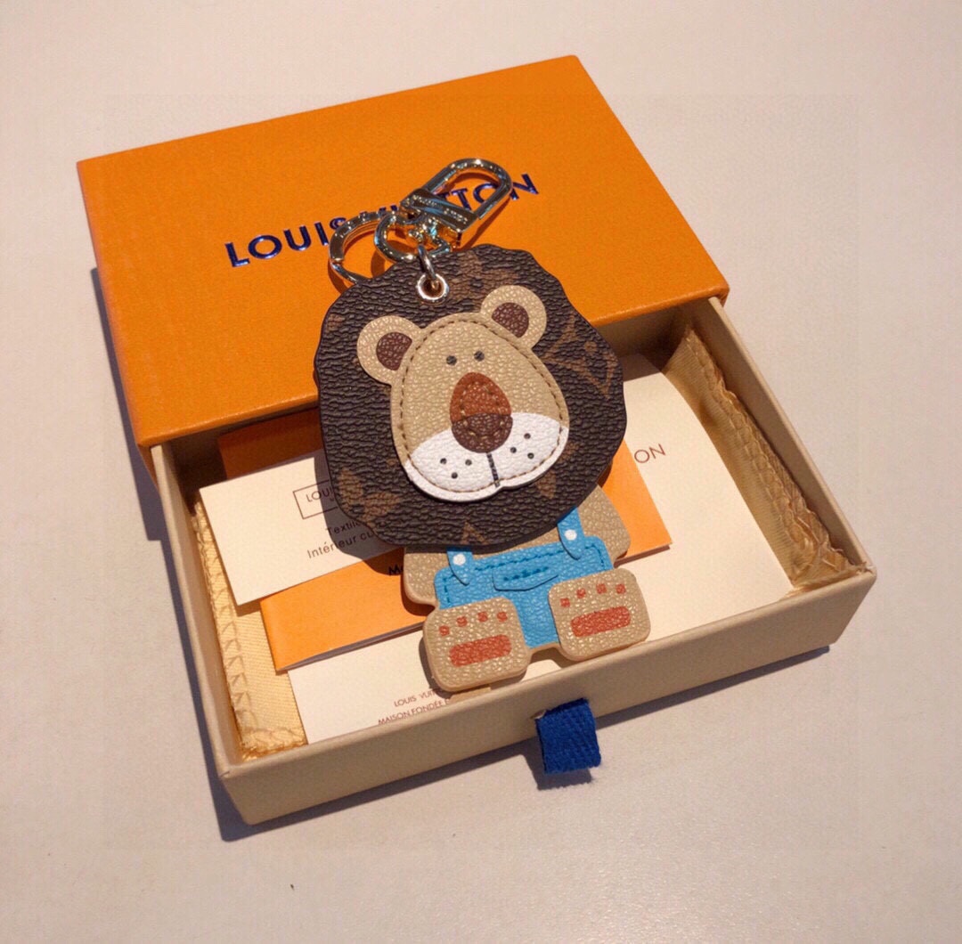 [TOP] Louis Vuitton LV Lion Keychain