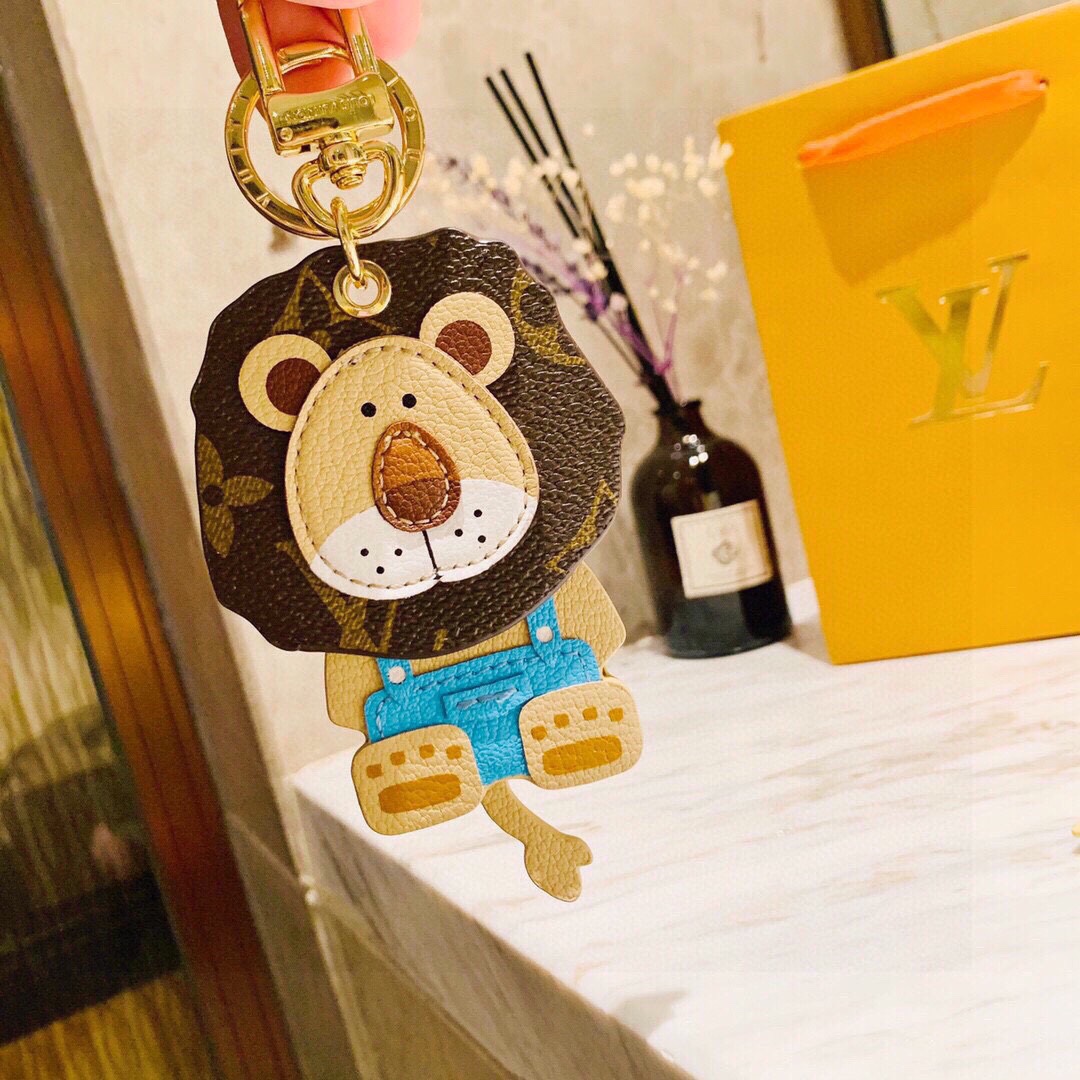 [TOP] Louis Vuitton LV Lion Keychain