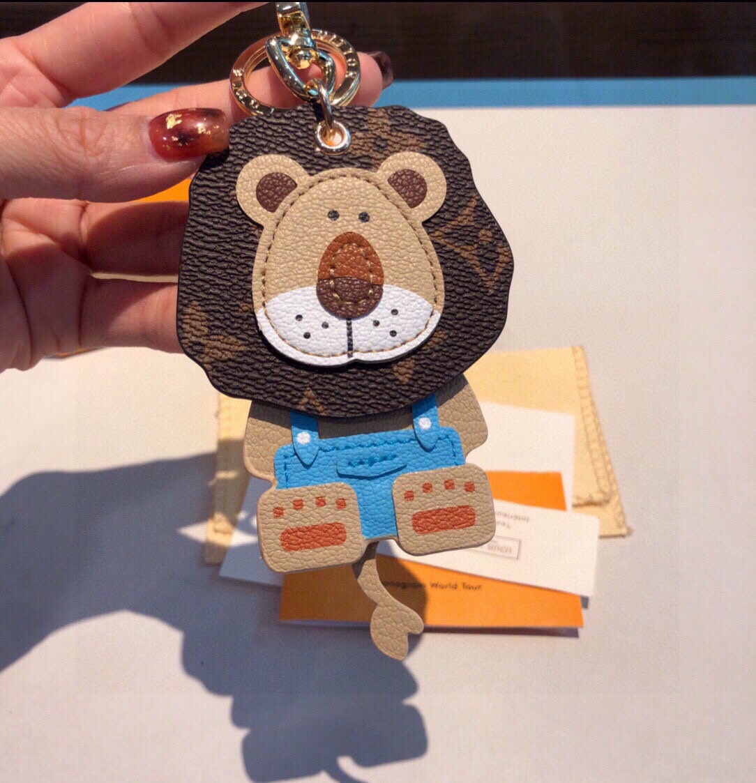 [TOP] Louis Vuitton LV Lion Keychain
