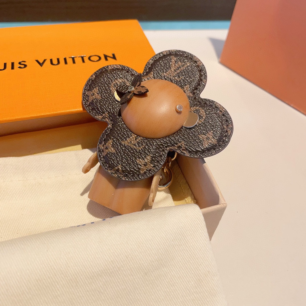[TOP] Louis Vuitton LV Sunflower Keychain