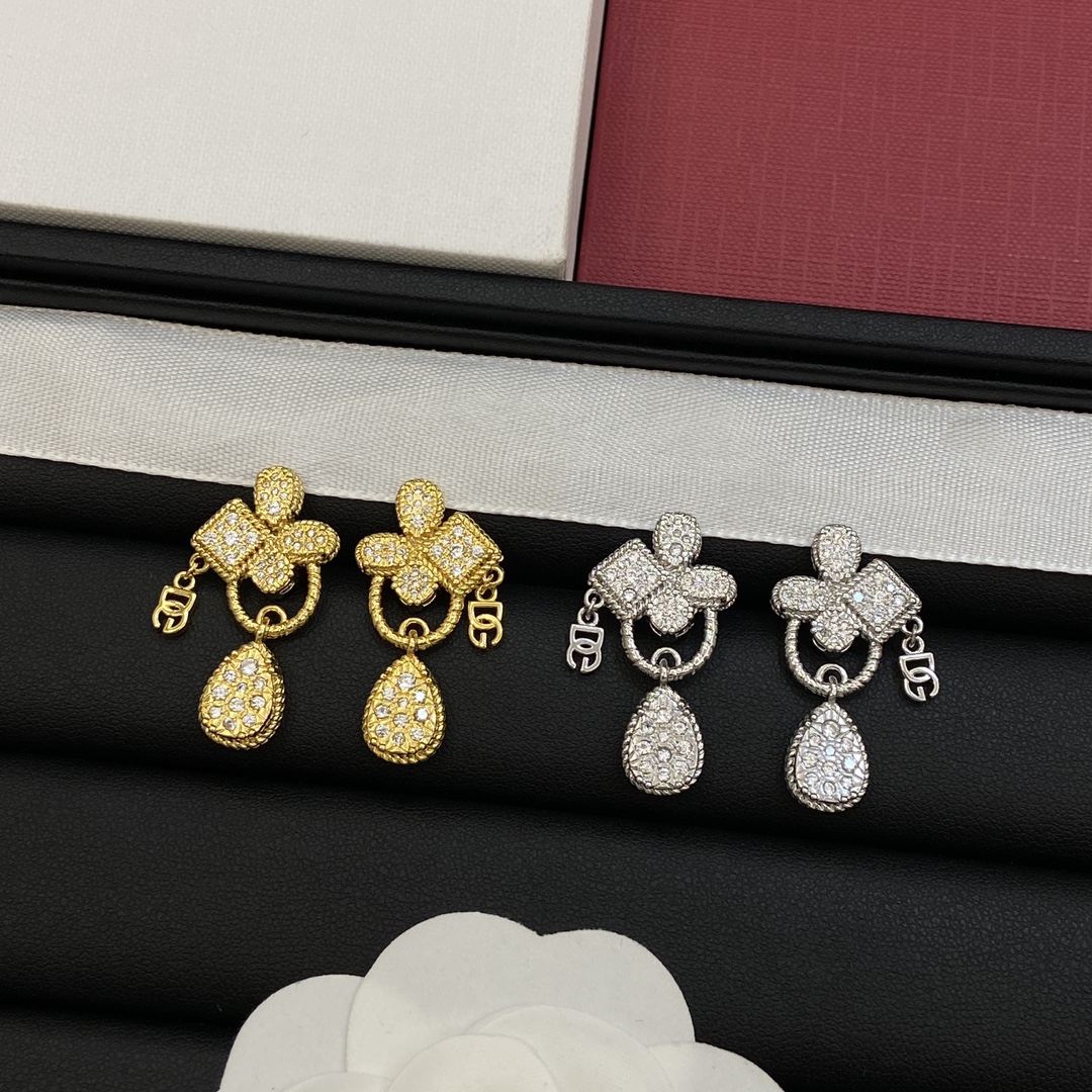 [TOP] Dolce & Gabbana D&G Earrings-2 Colors
