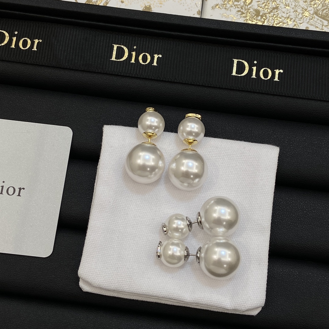 [TOP] Christian Dior Earrings-2 Colors