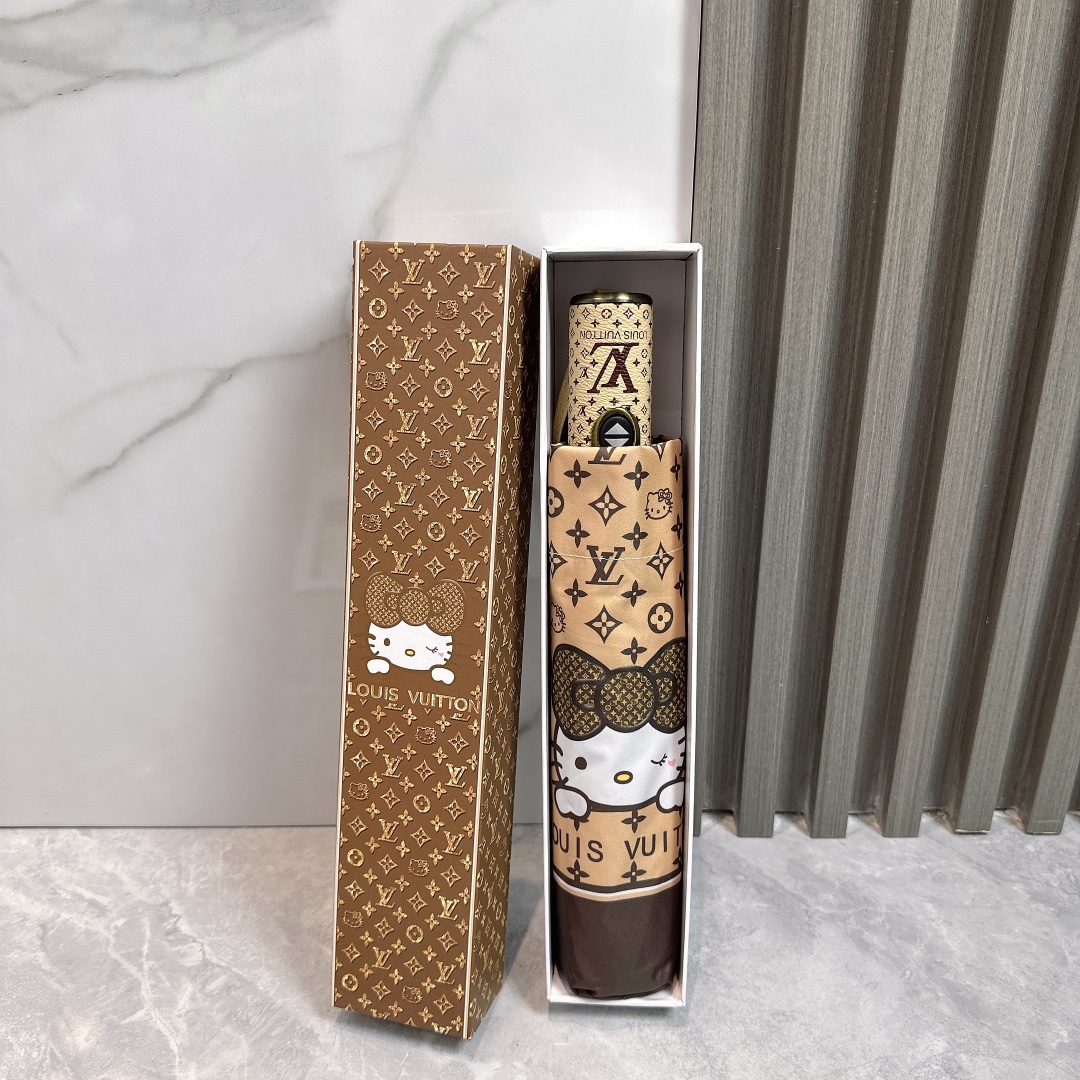 [TOP] Louis Vuitton LV Hello Kitty Umbrella-2 Colors