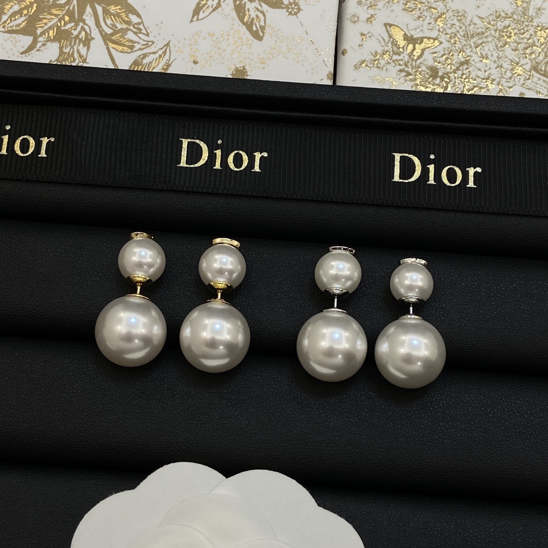 [TOP] Christian Dior Earrings-2 Colors