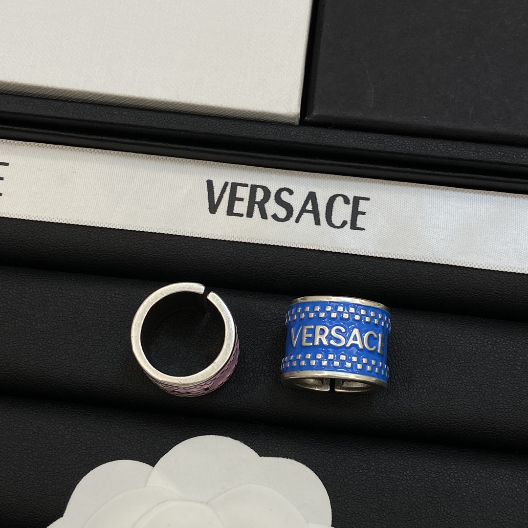[TOP] VERSACE Rings-2 Colors