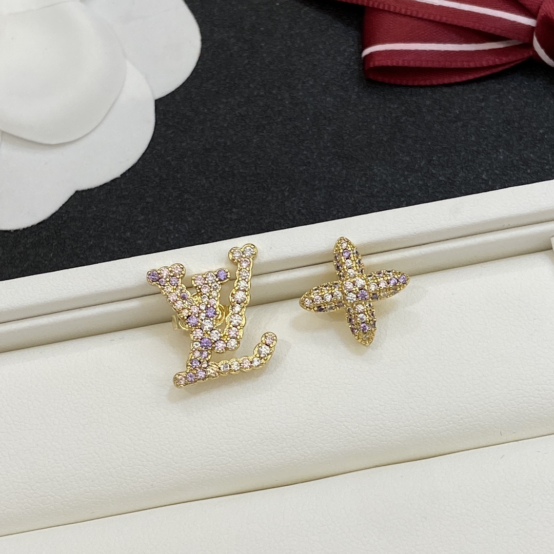 [TOP] Louis Vuitton LV Earrings-3 Colors