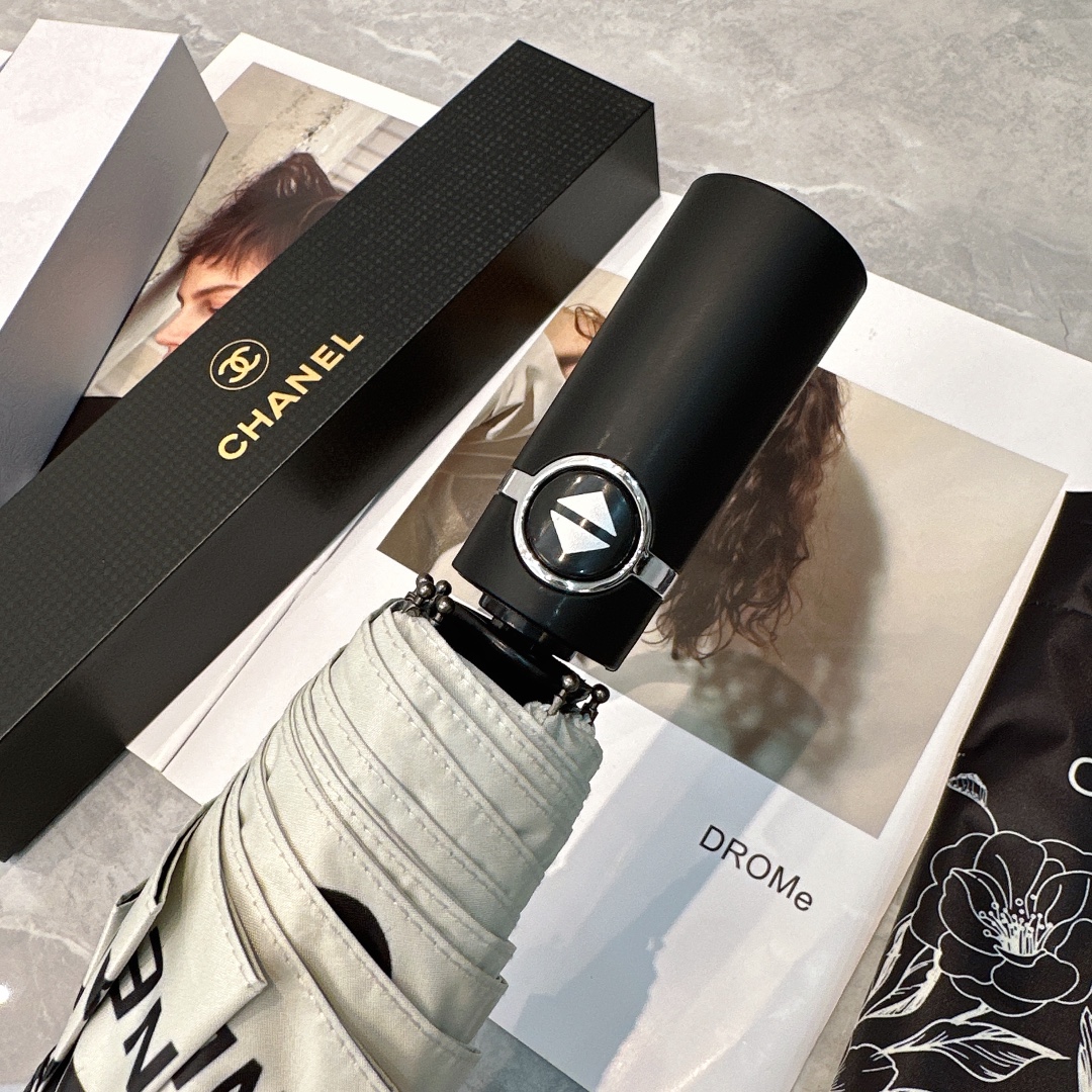 [TOP] CHANEL Camellia Umbrella-2 Colors