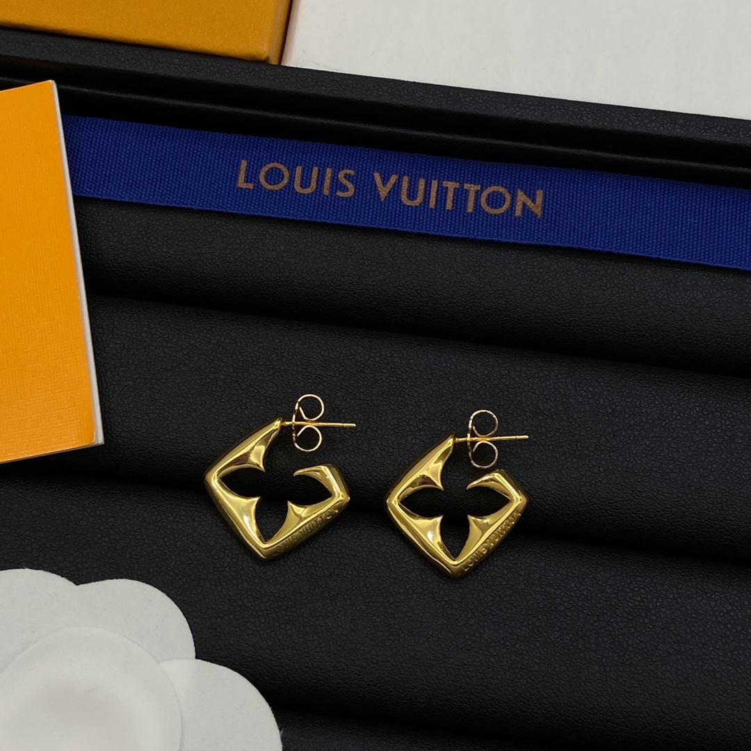[TOP] Louis Vuitton LV Earrings-3 Colors