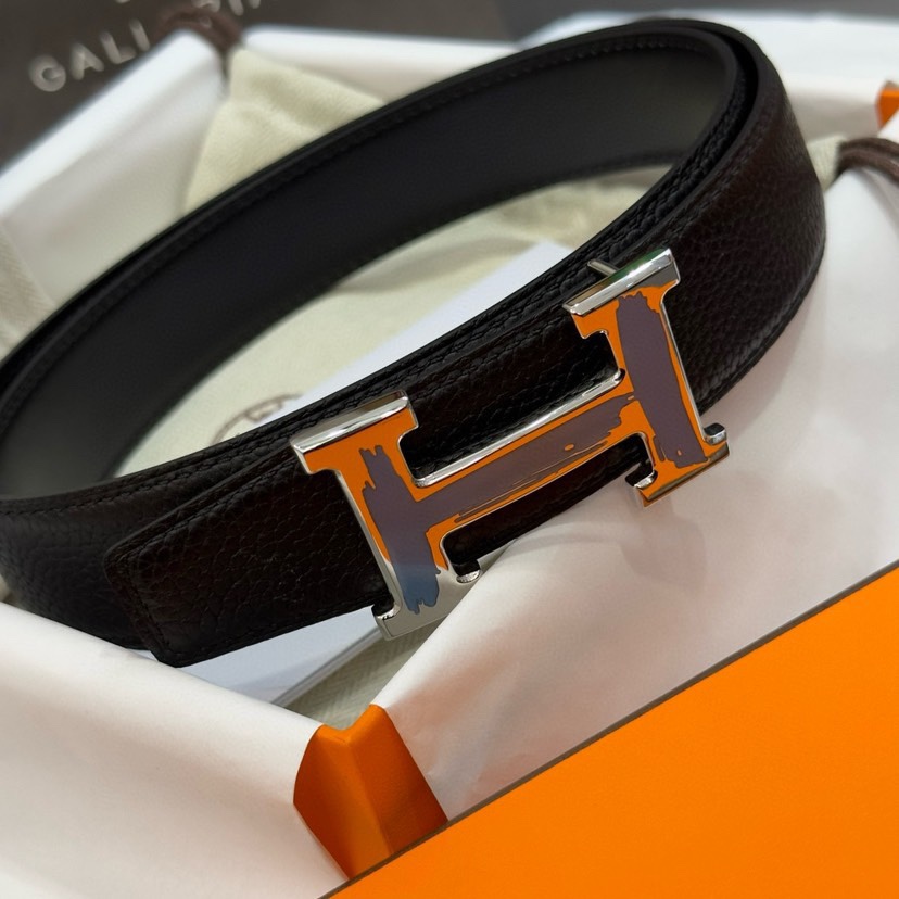 [TOP] HERMES Double Sided Waistband