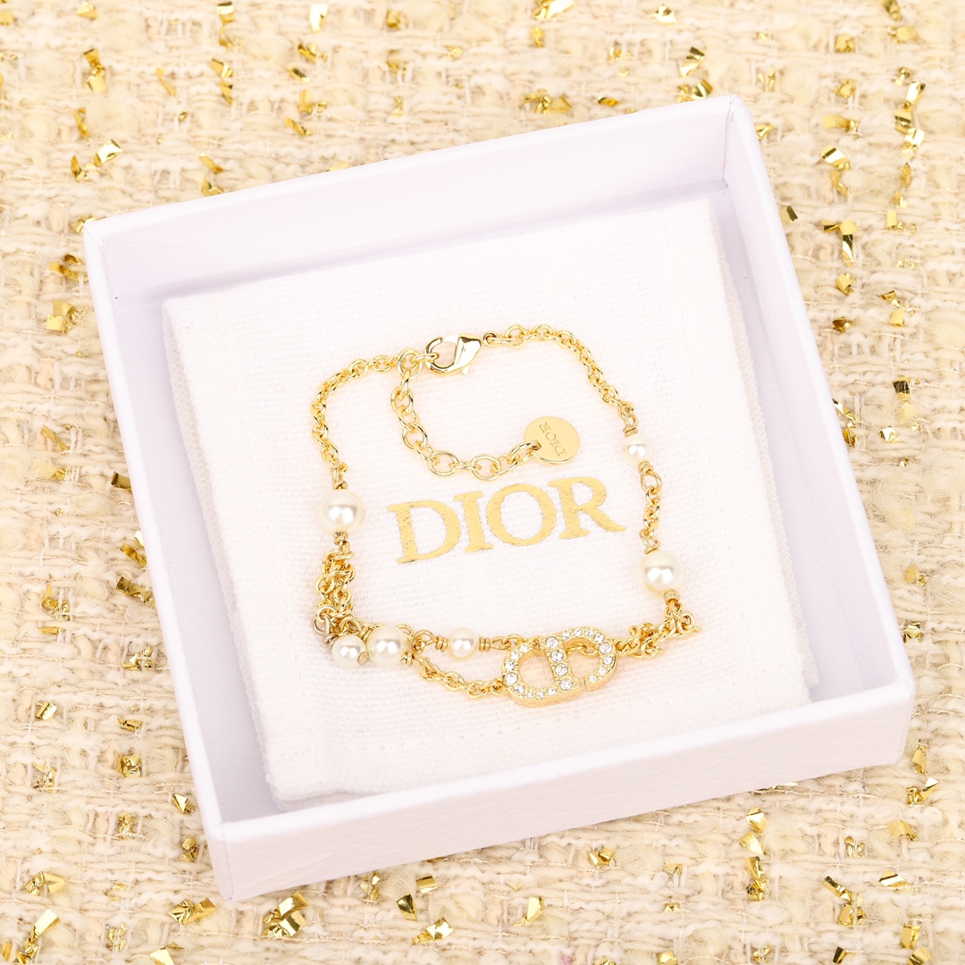 [TOP] Christian Dior CD Bracelet
