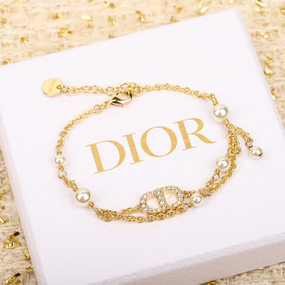 [TOP] Christian Dior CD Bracelet