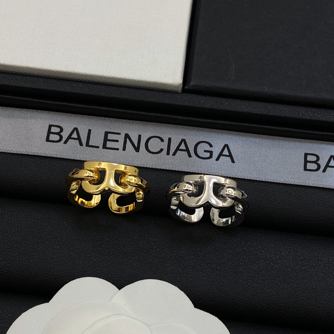 [TOP] BALENCIAGA BB Rings-2 Colors
