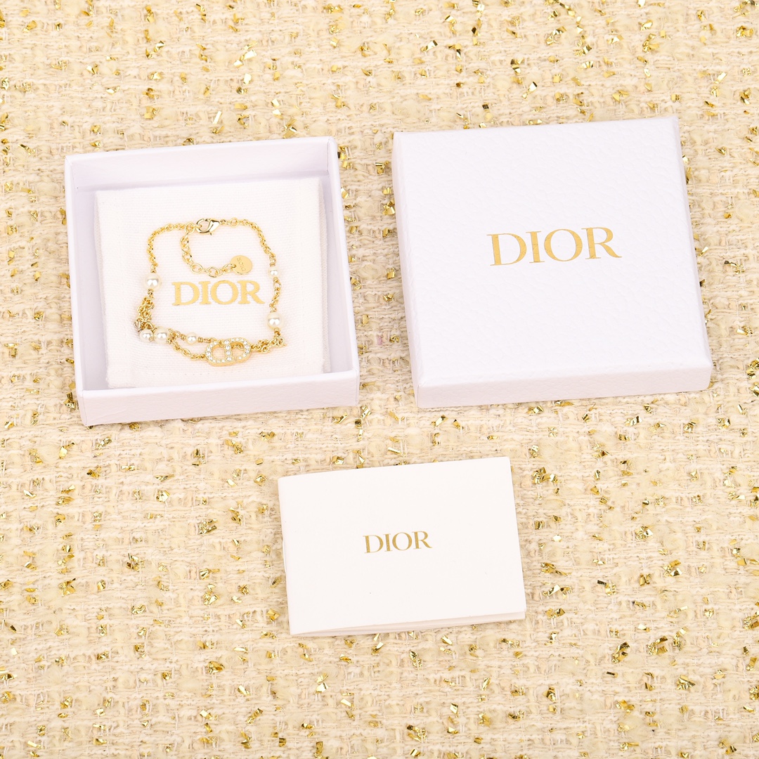 [TOP] Christian Dior CD Bracelet