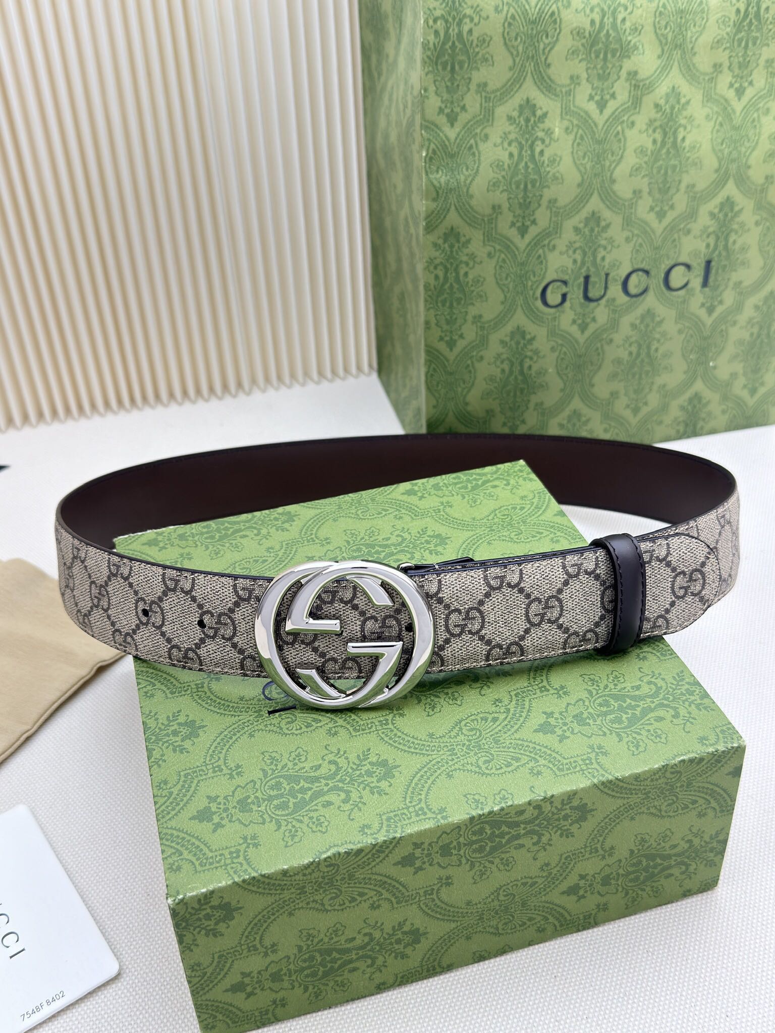 [TOP] GUCCI Cowhide Belt - Two Styles