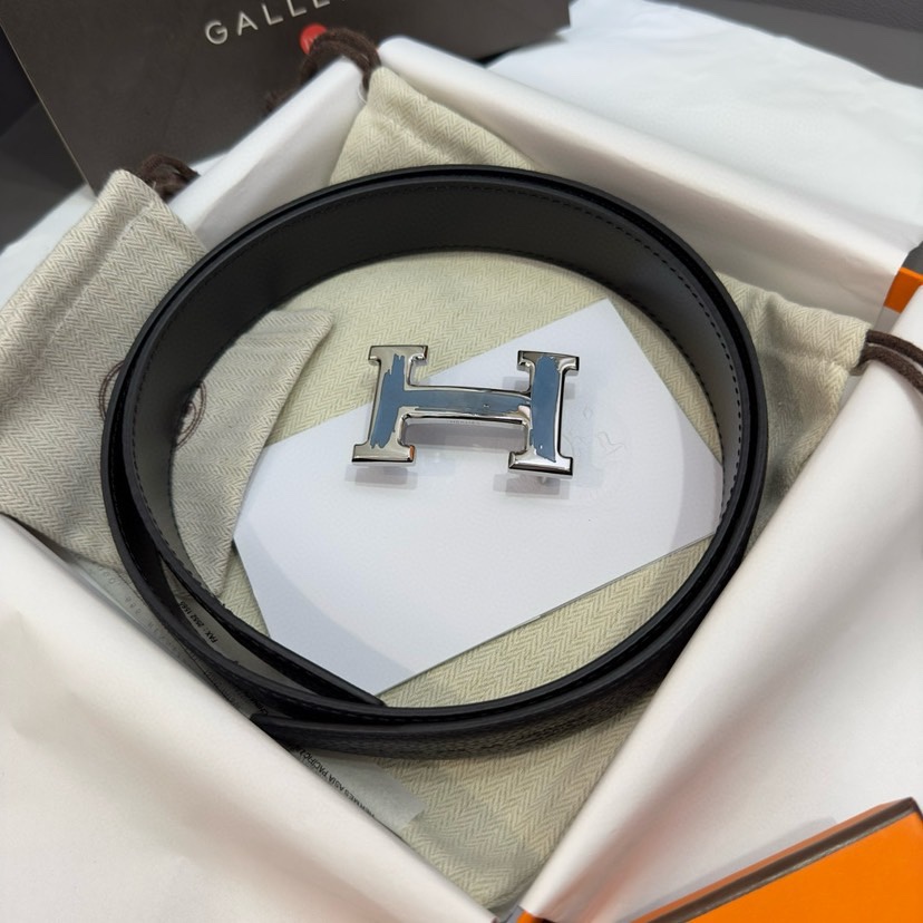 [TOP] HERMES Double Sided Waistband