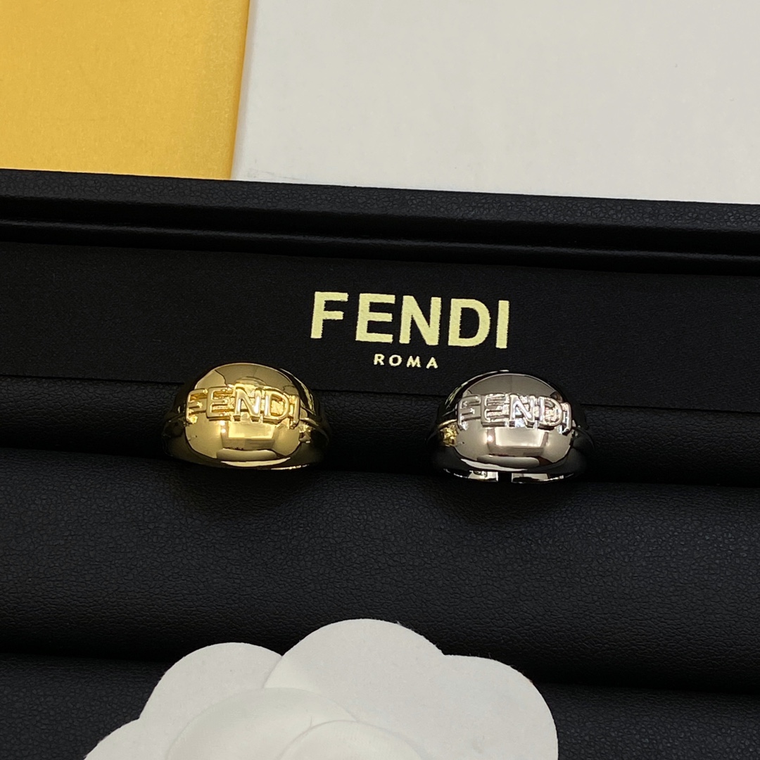 [TOP] FENDI FF Rings-2 Colors