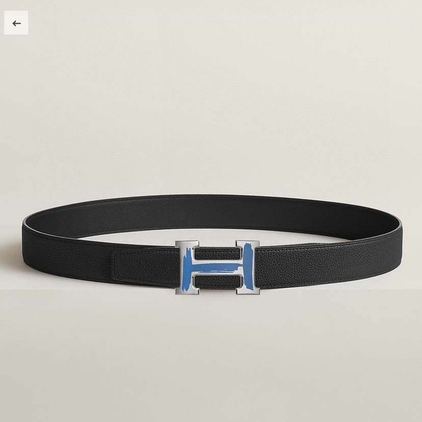 [TOP] HERMES Double Sided Waistband