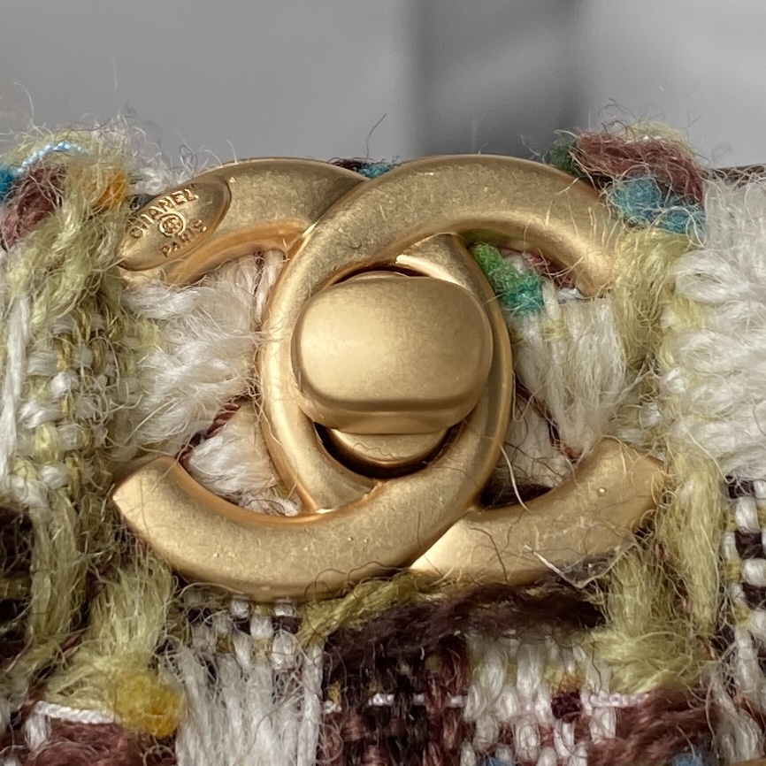 [TOP] CHANEL Backpack 16.5x17x12cm - Brown