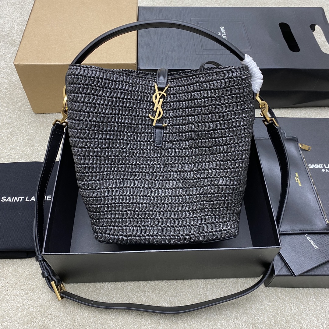 [TOP] Yves Saint Laurent YSL LE 5A7 Shoulder Bag 25x20x12cm - 2 Color