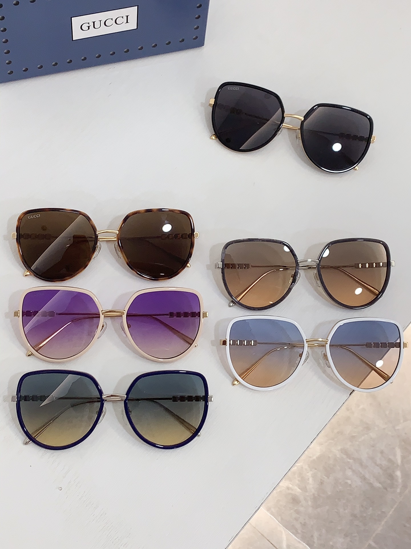 [TOP] Gucci Sunglasses - 6 Color