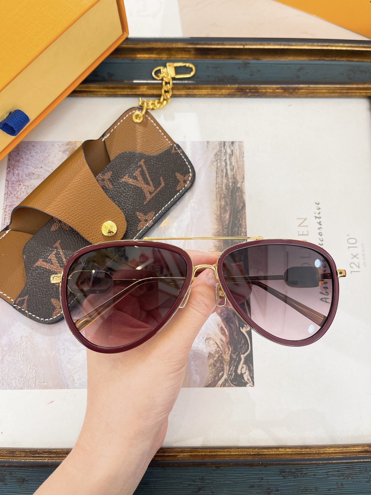 [TOP] Louis Vuitton LV Sunglasses - 6 Color