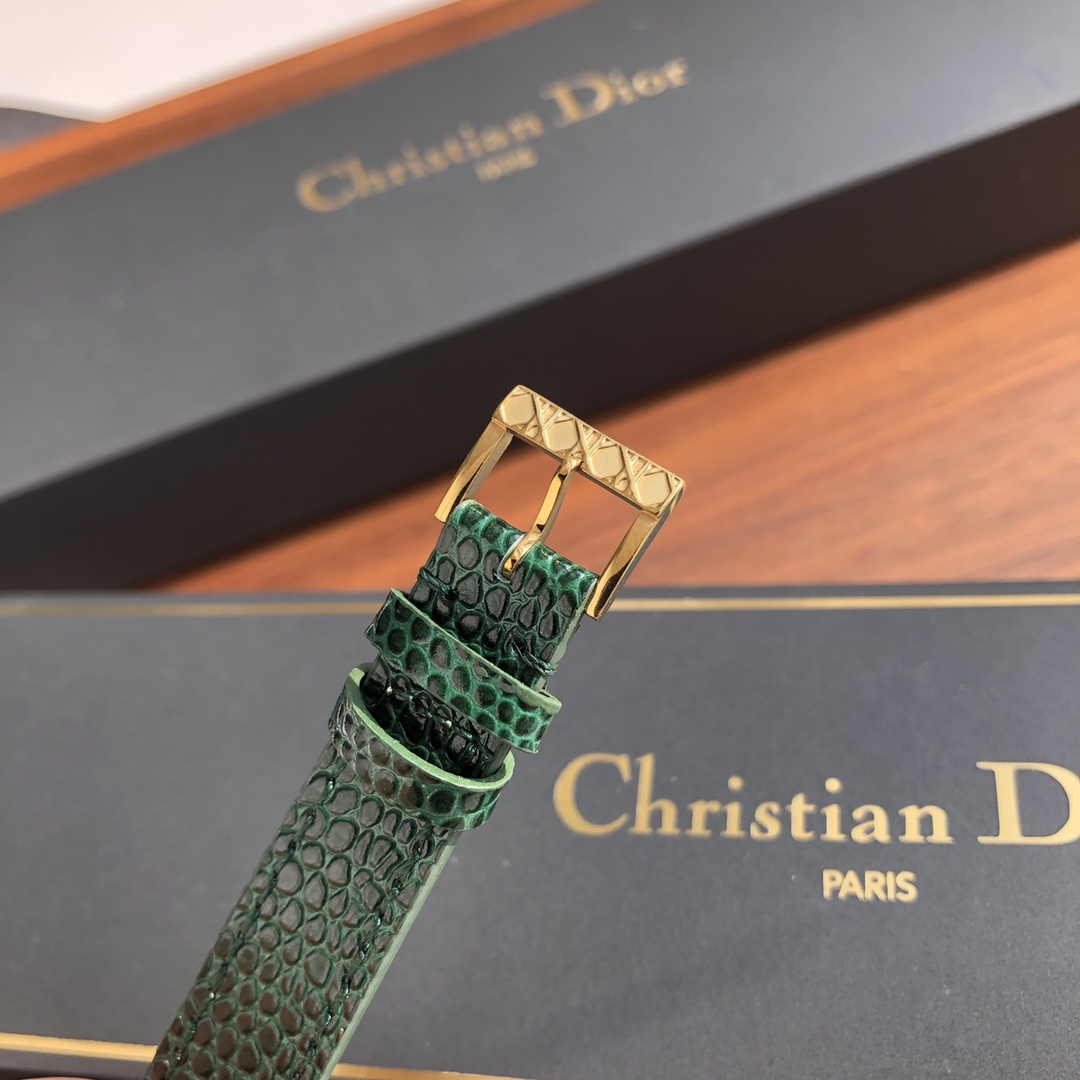 [TOP] Christian Dior Watch 19×19mm - Green