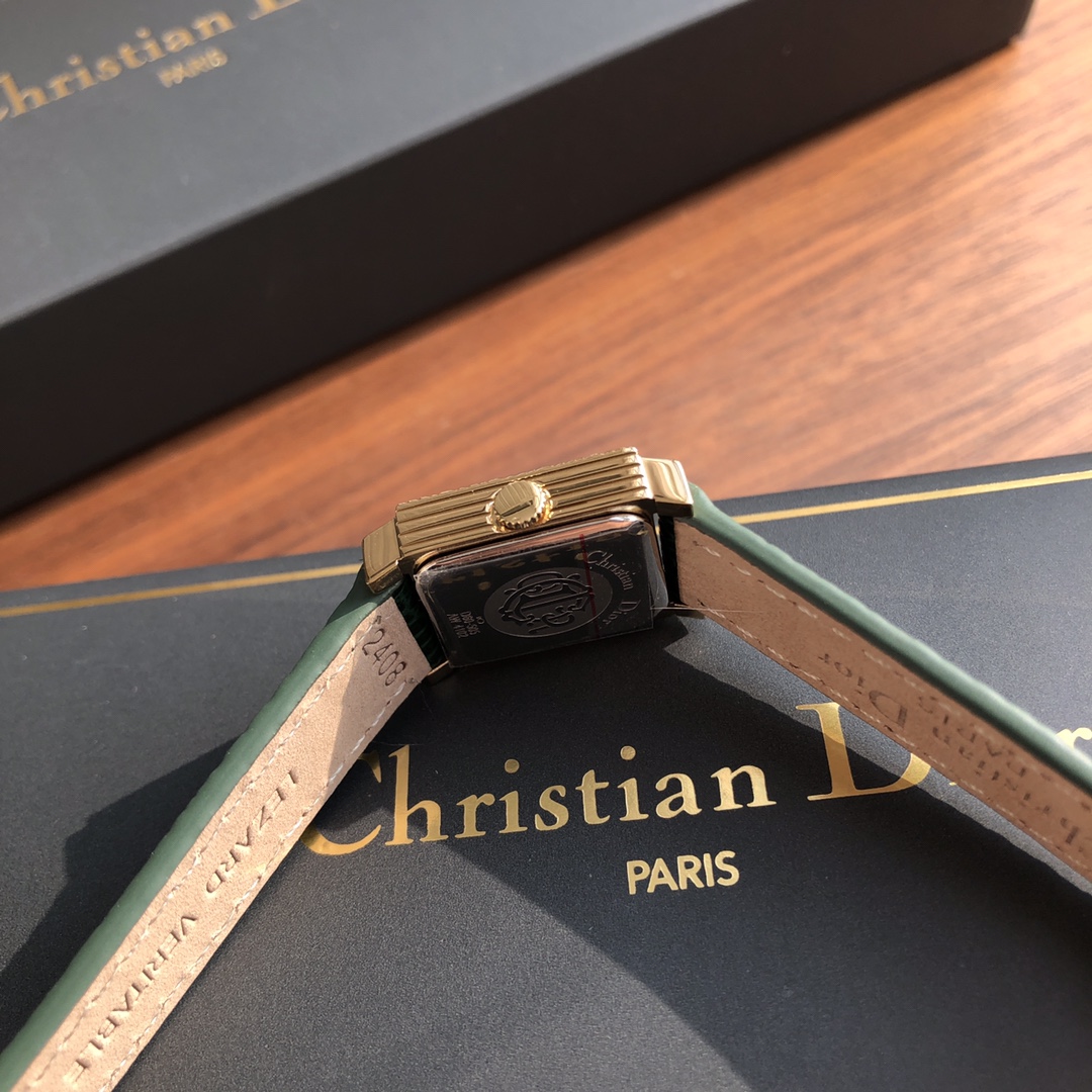 [TOP] Christian Dior Watch 19×19mm - Green