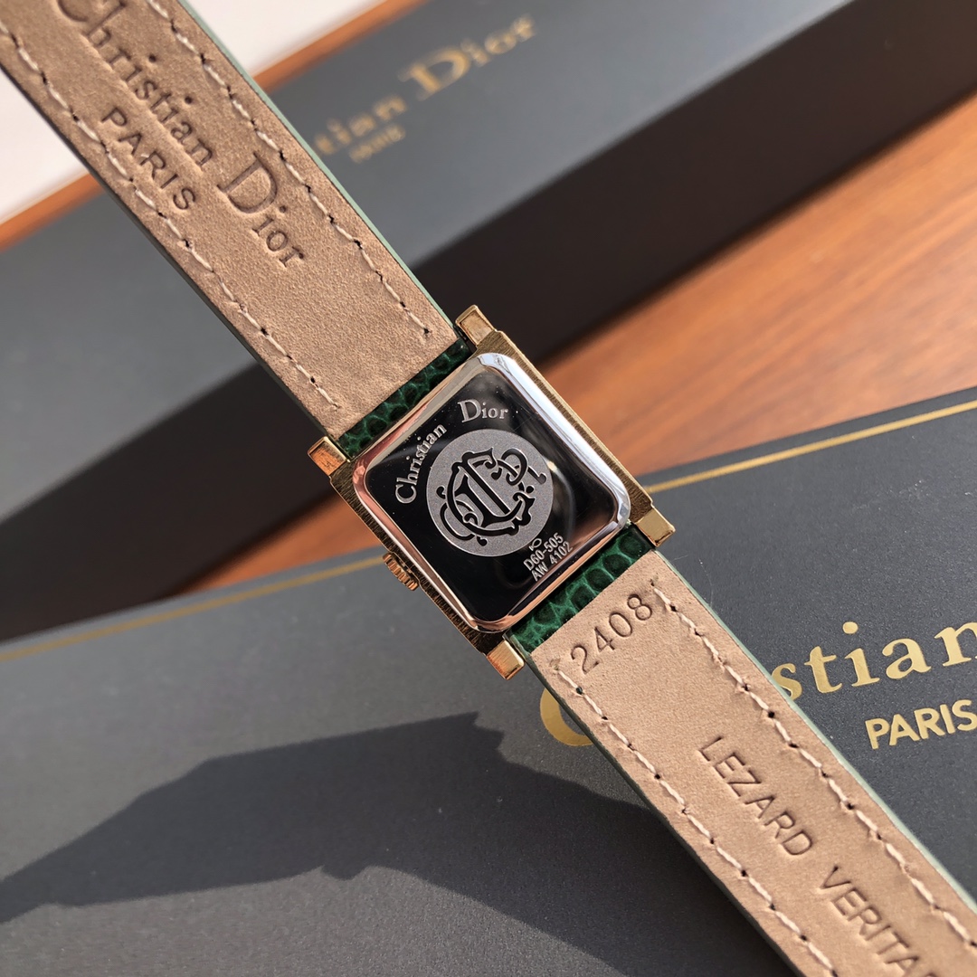 [TOP] Christian Dior Watch 19×19mm - Green