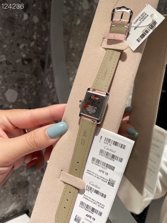 [TOP] Cartier Watch - Pink